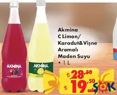 AKMİNA MADEN SUYU 1 L